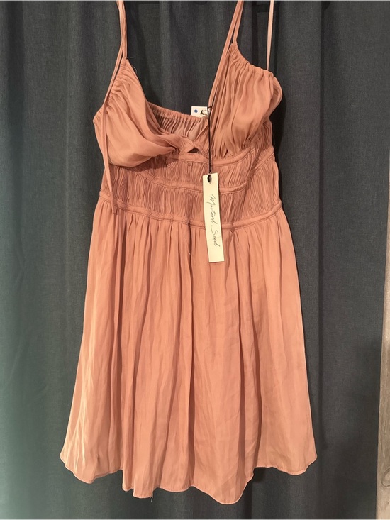 Mustard Seed Dresses & Skirts - Mustard Seed Rusty Rose Mini Dress